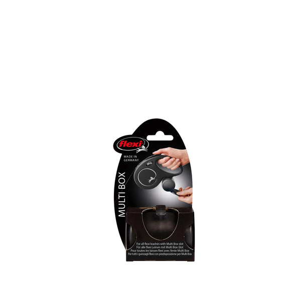 Accessoire de laisse pour chien Flexi Multi Box, Noir