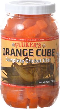Fluker's Orange Cube Complete Cricket Diet Reptile Supplement