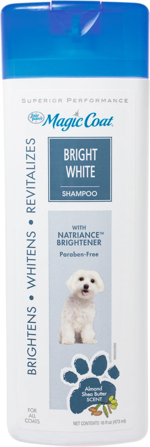 Four Paws Magic Coat Bright White Shampoo for Dogs, 16-oz bottle