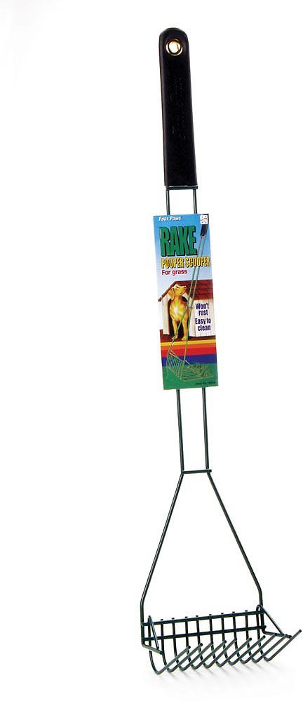 Four Paws Wire Rake Scooper for Grass