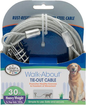 Four Paws Heavy Weight Tie Out Cable