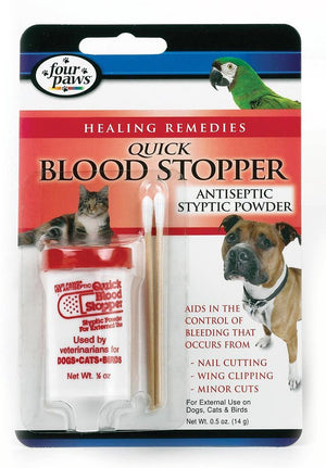 Four Paws Quick Blood Stopper Powder, 0.5-oz bottle