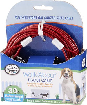 Four Paws Medium Weight Tie Out Cable