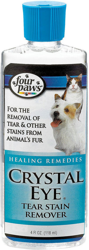 Four Paws Crystal Eye Stain Remover, 4-oz bottle