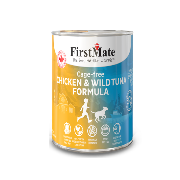 FirstMate 50/50 Chicken & Tuna Grain-Free Canned Dog Food