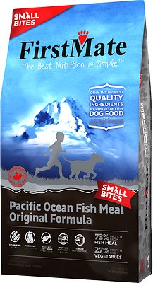 FirstMate Small Bites Pacific Ocean Fish Meal Original Limited Ingredient Diet Grain-Free Dry Dog Food