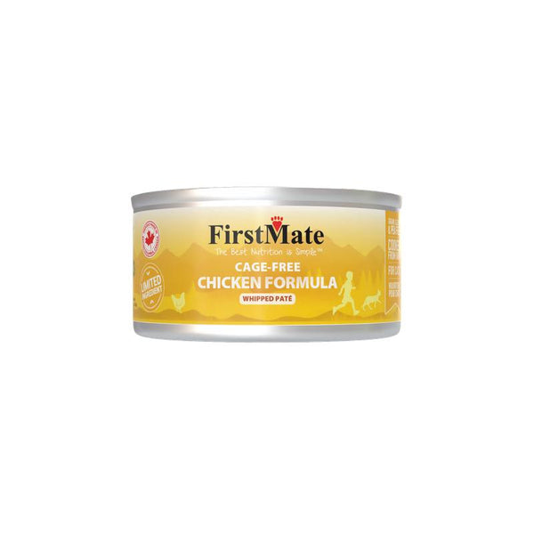 FirstMate Limited Ingredient Cage-Free Chicken Wet Cat Food Can