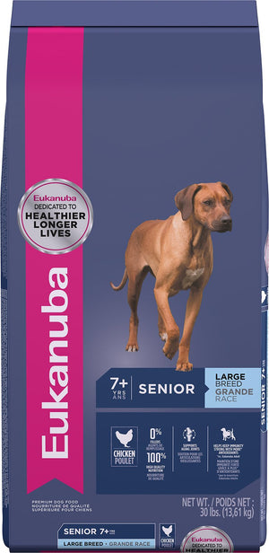 Eukanuba Large Breed Senior Dry Dog Food, 30-lb