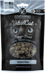 Vital Essentials Vital Cat Treats Rabbit Bites Freeze-Dried Cat Treats, 0.9-oz