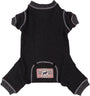 fabdog Thermal Dog Pajamas, Charcoal