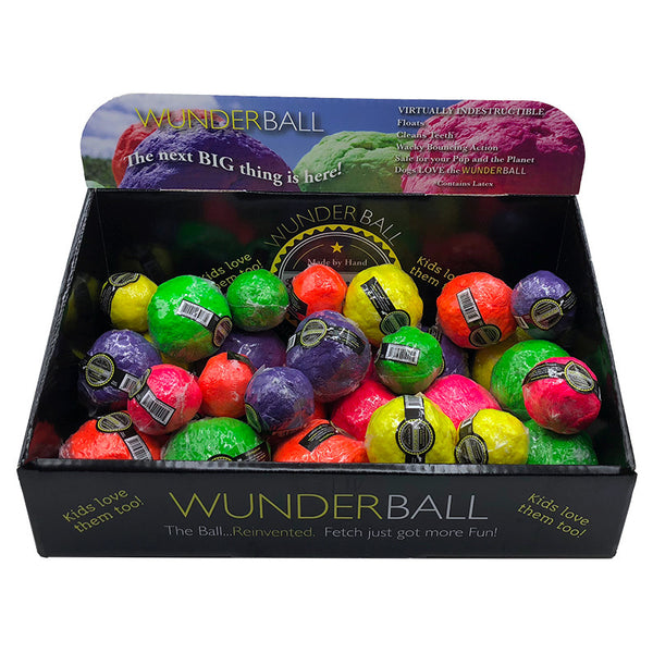 WACKYwalk'r WUNDERBALL Fetch Dog Toy, Color Varies