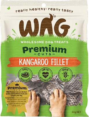 WAG Grain-Free Kangaroo Filet Dog Treats
