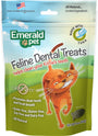 Emerald Pet Feline Dental Treats with Tuna Cat Treats, 3-oz
