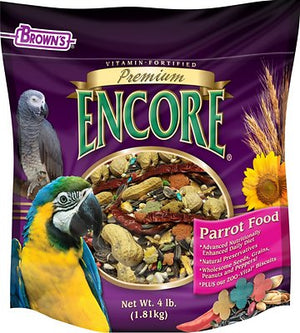 Brown's Encore Premium Parrot Bird Food
