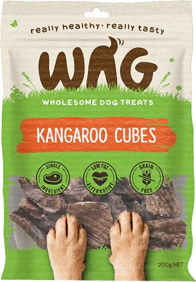 WAG Kangaroo Cubes Dog Treats