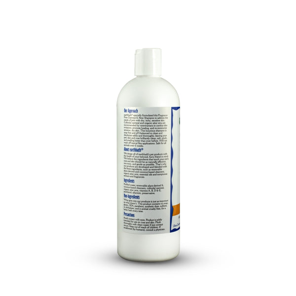 Earthbath Oatmeal & Aloe Shampoo for Dogs & Cats, Fragrance Free, 16-oz