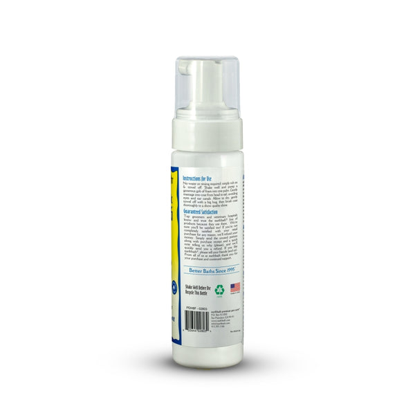 Earthbath Grooming Foam for Dogs, Hypo-Allergenic, Fragrance Free, 8-oz