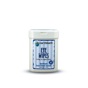 Earthbath Eye Wipes for Dogs & Cats, Hypo-Allergenic, 25 count