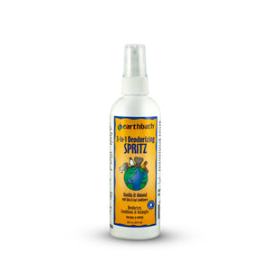 Earthbath 3-in-1 Deodorizing Spritz for Dogs, Vanilla Almond, 8-oz