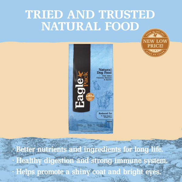 Eagle Pack Natural Pork & Chicken Reduced Fat Dry Dog Food