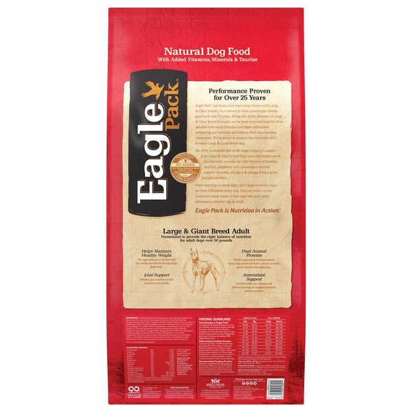 Eagle Pack Natural Chicken & Pork Large & Giant Breed Dry Dog Food