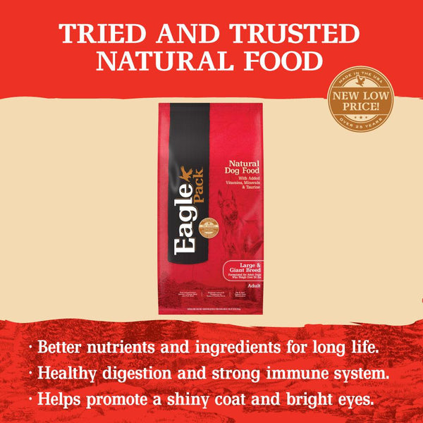 Eagle Pack Natural Chicken & Pork Large & Giant Breed Dry Dog Food