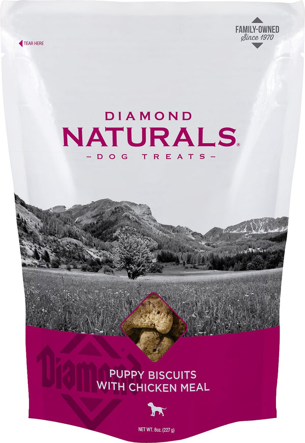 Diamond Naturals Puppy Biscuits with Chicken Meal Dog Treats