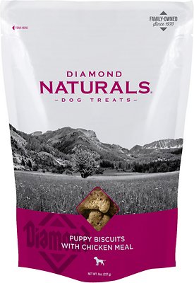 Diamond Naturals Puppy Biscuits with Chicken Meal Dog Treats