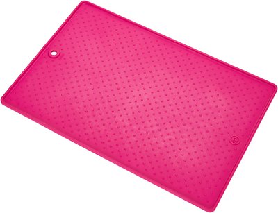 Dexas Pet Bowl Grippmat, Pink