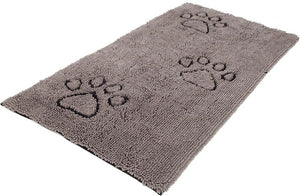 Dog Gone Smart Runner Dirty Dog Doormat, Grey