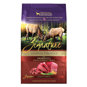 Zignature Venison Limited Ingredient Formula Dry Dog Food