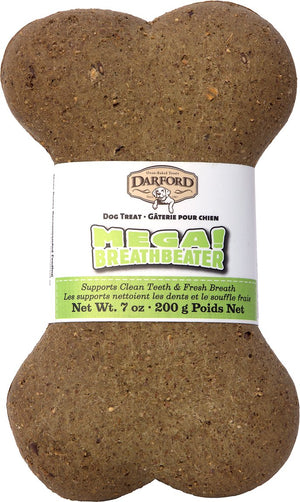 Darford Mega Breath Beater Bone Dog Treat, 7-oz