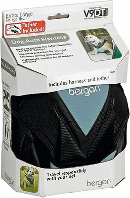 Bergan Auto Dog Harness with Tether