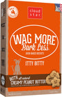 Cloud Star Wag More Bark Less Itty Bitty Oven Baked with Creamy Peanut Butter Dog Treats, 8-oz
