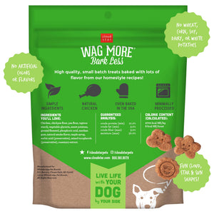 Cloud Star Wag More Bark Less Croquettes molles et moelleuses sans céréales au poulet et patate douce pour chien, 5-oz