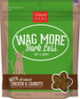 Cloud Star Wag More Bark Less friandises molles et moelleuses au poulet et aux carottes pour chiens, 6 oz