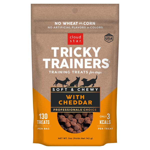 Cloud Star Chewy Tricky Trainers Cheddar Flavor Dog Treats