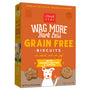 Cloud Star Wag More Bark Less Grain-Free Oven Baked with Peanut Butter & Apples Dog Treats