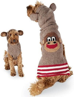 Chilly Dog Monkey Hoodie Dog & Cat Sweater