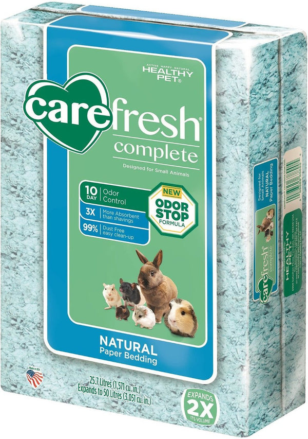 CareFresh Complete Small Animal Paper Bedding, Blue