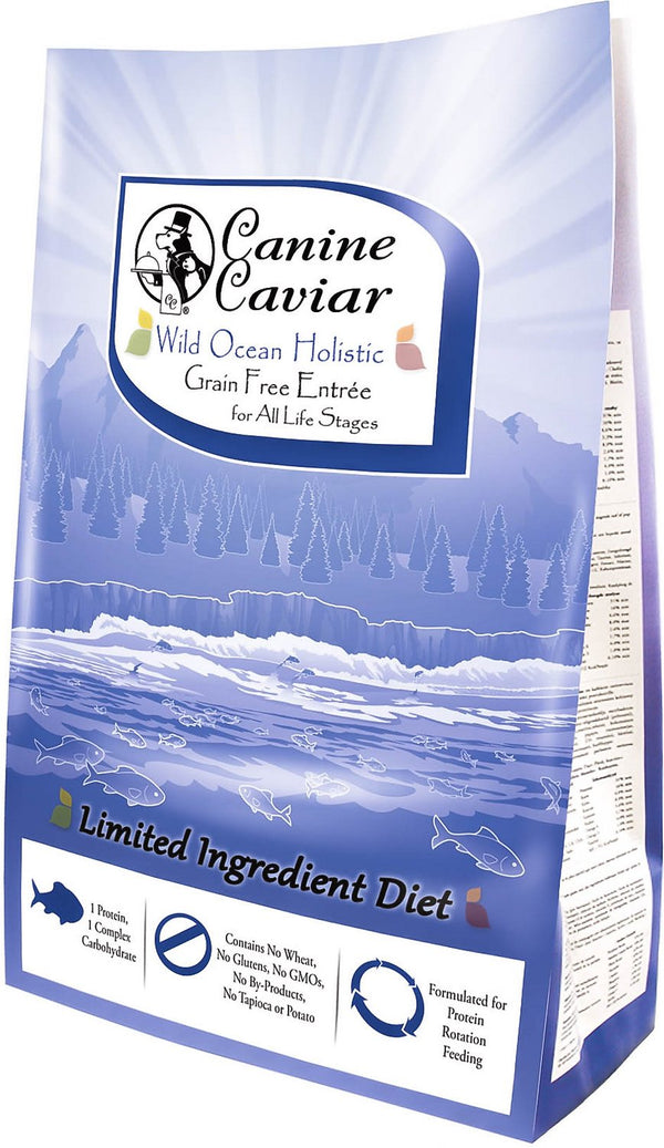 Canine Caviar Limited Ingredient Diet Wild Ocean Holistic Entree All Life Stages Grain-Free Dry Dog Food