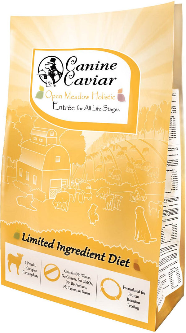 Canine Caviar Limited Ingredient Diet Open Meadow Holistic Entree All Life Stages Dry Dog Food