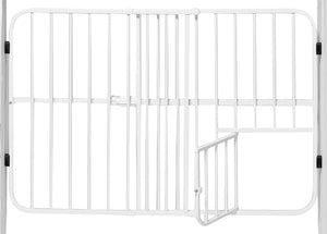 Carlson Pet Products Tuffy Expandable Gate with Pet Door