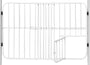 Carlson Pet Products Tuffy Expandable Gate with Pet Door