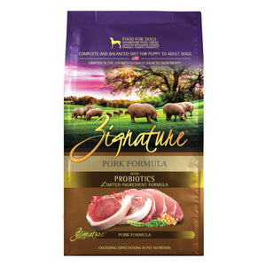Zignature Pork Limited Ingredient Formula Dry Dog Food