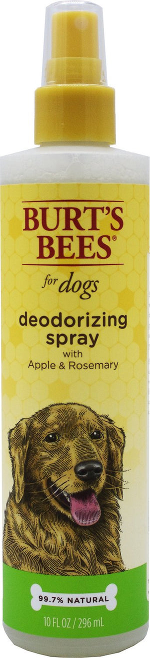 Burt's Bees Deodorizing Spray with Apple & Rosemary for Dogs, 10-oz bottle