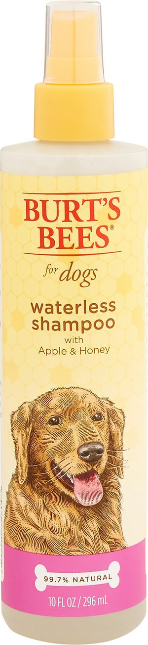 Burt's Bees Waterless Shampoo with Apple & Honey for Dogs, 10-oz bottle