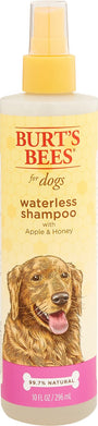Burt's Bees Waterless Shampoo with Apple & Honey for Dogs, 10-oz bottle