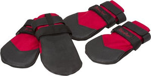 Ultra Paws Rugged Dog Boots, Red
