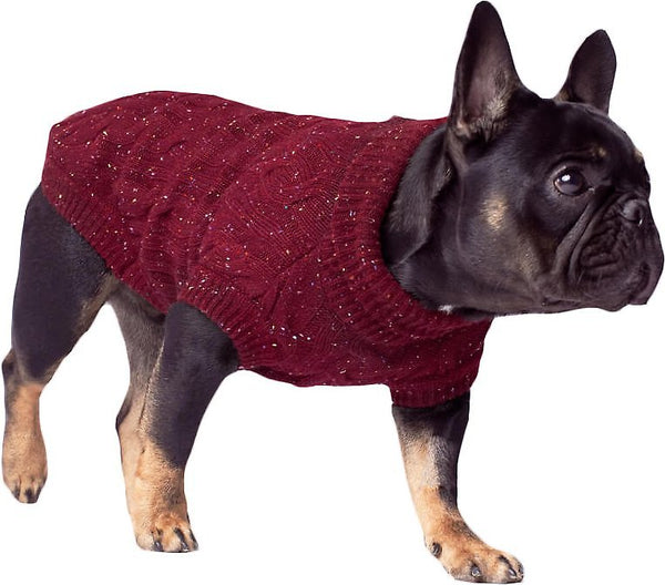 Canada Pooch Chandail pour chien en maille torsadée Cambridge
